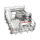 Zmywarka BOSCH SPI6EMS21 45cm, 10kpl, EfficientDry, VarioFlex Pro, Vario Schublade, DuoPower, Home Connect, AquaStop ,3kosz - 1516172 - zdjęcie 3